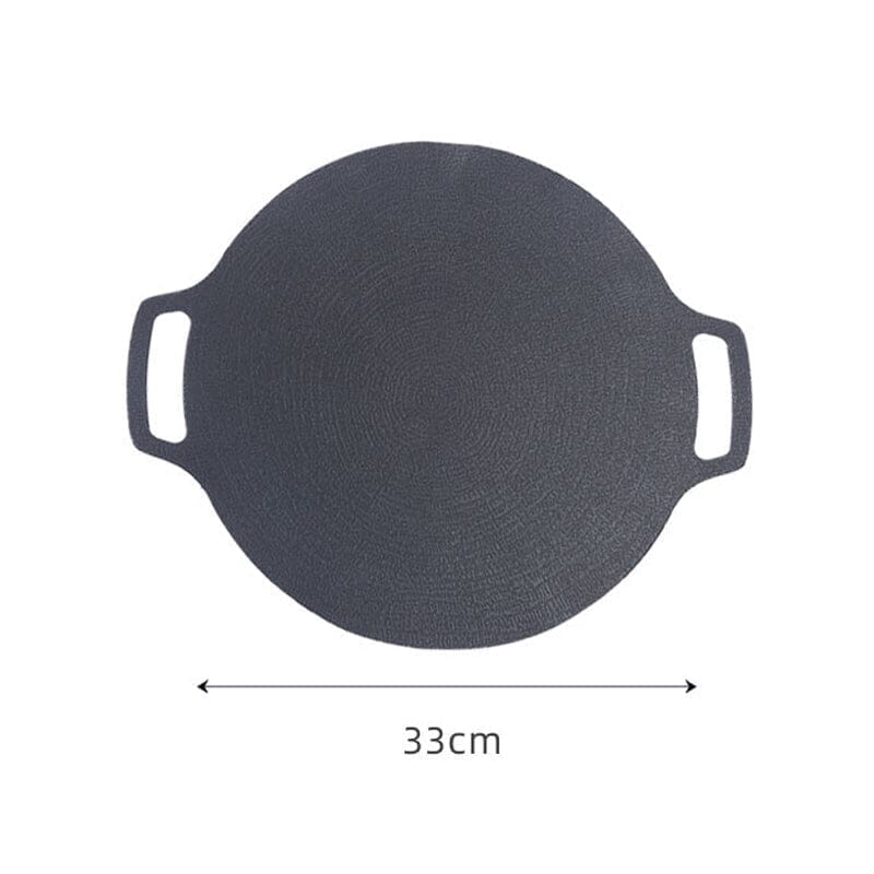 Non-stick Round Baking Pan BBQ Griddle