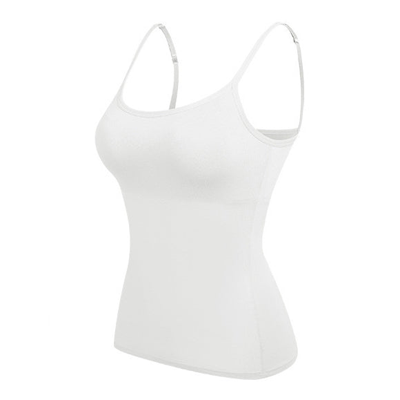 Tank with Built-In Bra